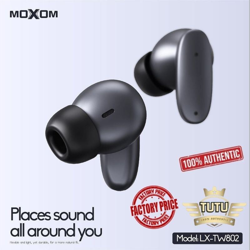 MOXOM LX TW802 TWS Wireless Earbuds Bluetooth V5.3 MOXOM LX TW802 TWS Wireless Earbuds Bluetooth V5.3